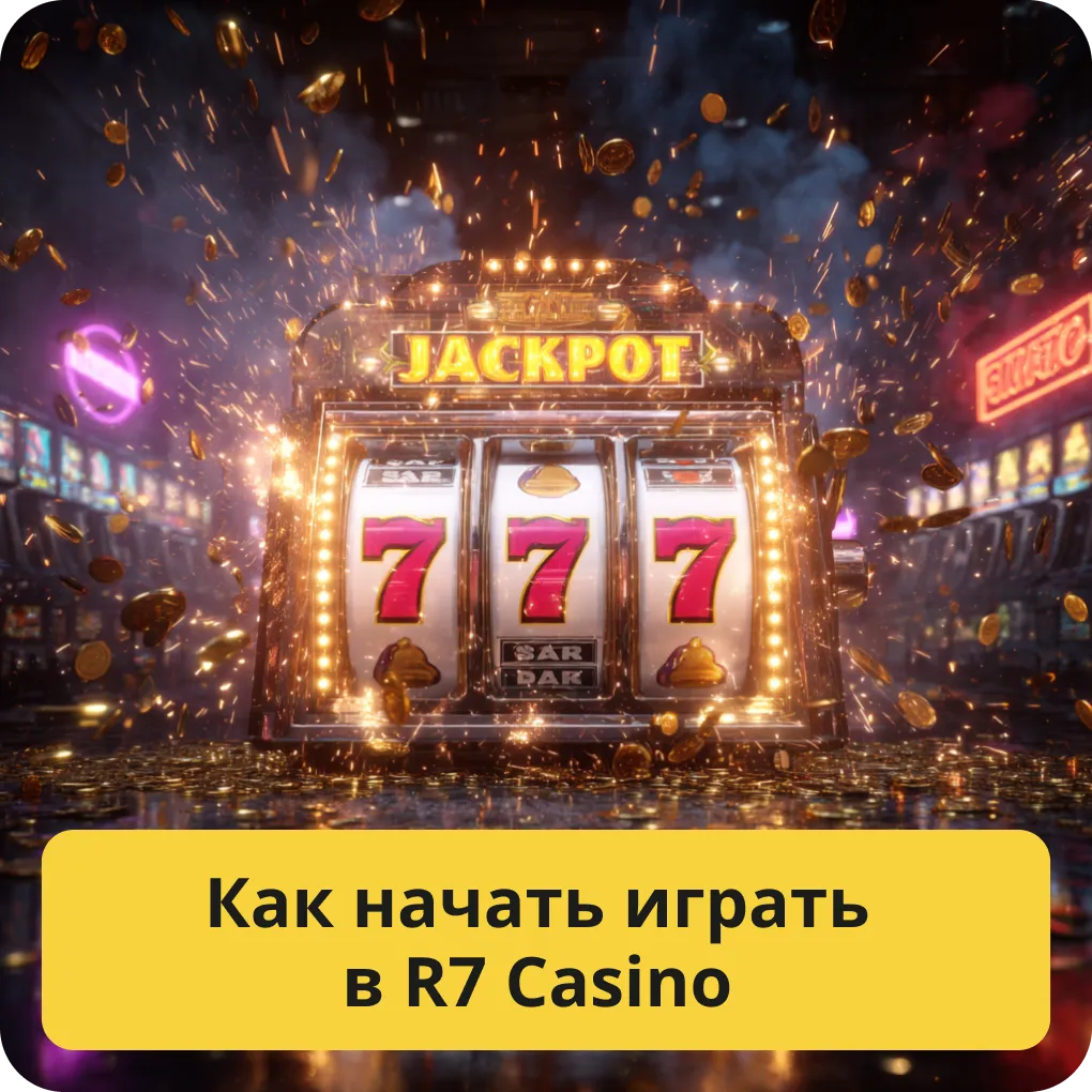 Как начать играть в R7 Casino